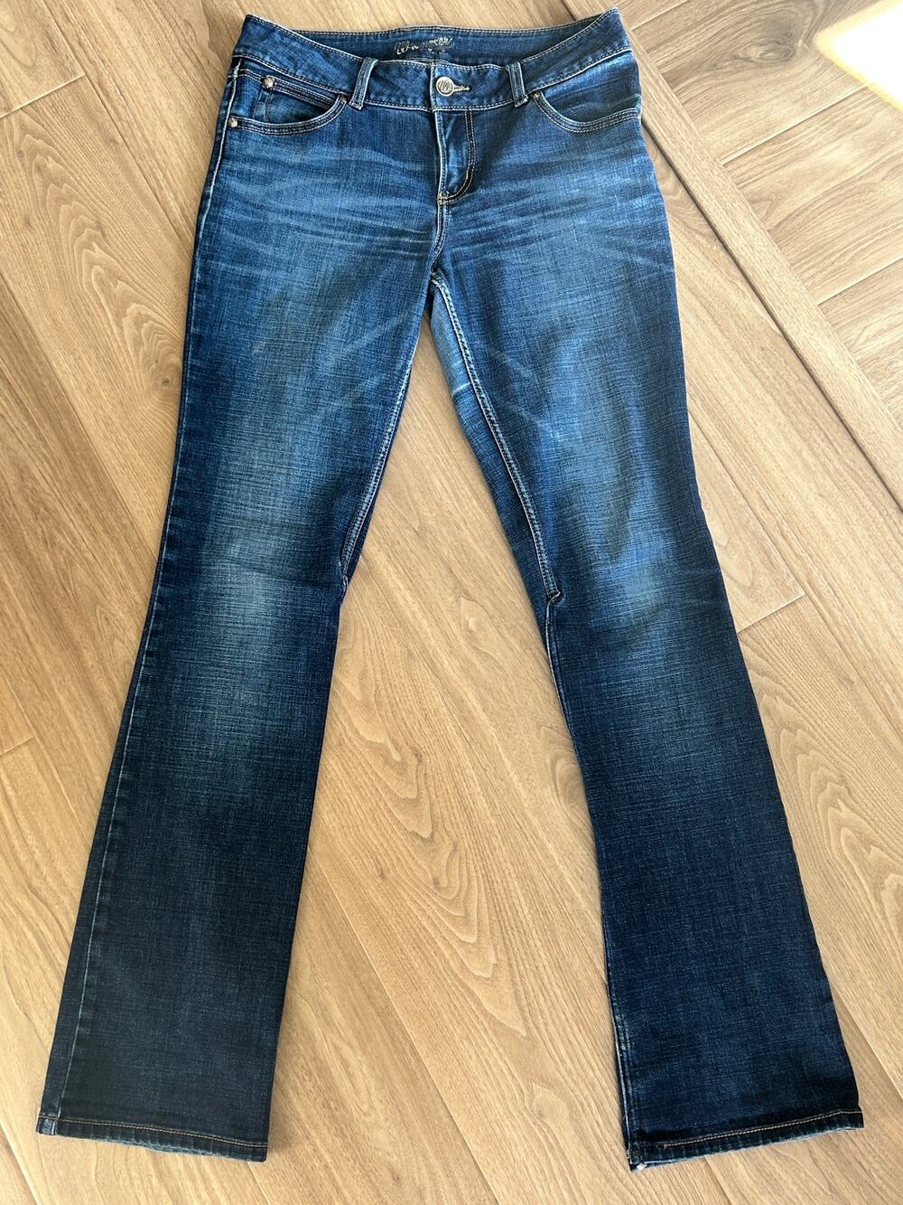 Women's Wrangler Willow Ultimate Riding Jeans, Mid Rise, Bootcut, Size 7/36 Tall